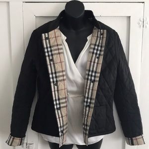Burberry quilted jacket